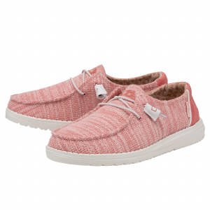 Hey Dude Ladies Wendy Stretch CORAL PEARL Ladies 7