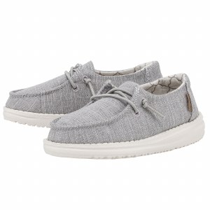 Hey Dude Girls Wendy Toddler LINEN GREY T7