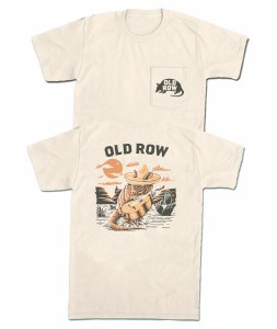 Old Row Armadillo Guitar T-Shirt SMALL