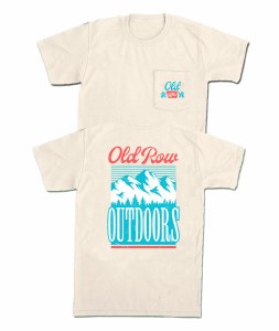 Old Row Dry Mountain T-Shirt SMALL