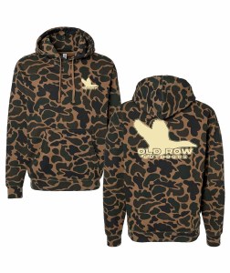 Old Row Outdoors Flying Duck CAMO Hood SMALL