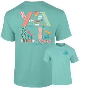 Y'all Flowers T-Shirt SMALL