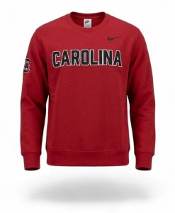 South Carolina Gamecocks NIKE Club Crew CRIMSON SMALL