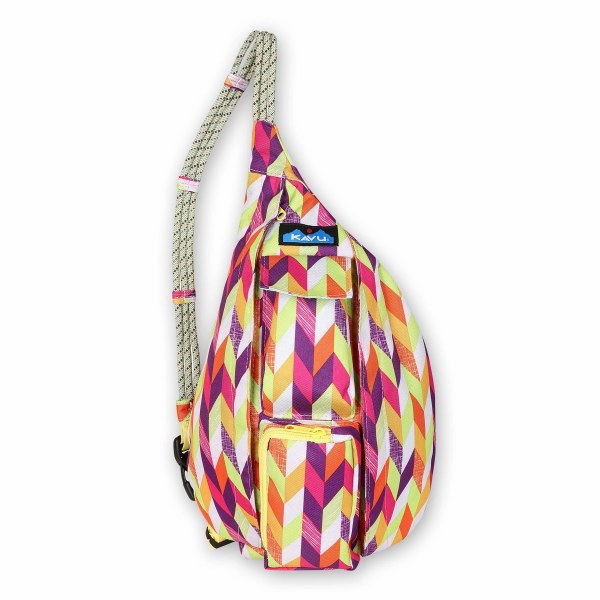 kavu chevron rope bag