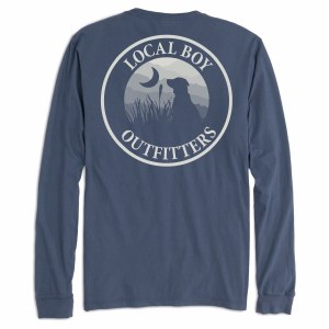 Local Boy Outfitters Original Blue Ridge LONG Sleeve T-Shirt SMALL