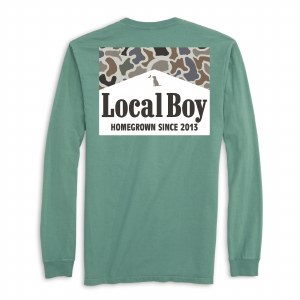 Local Boy Outfitters Smoked Homegrown LONG Sleeve T-Shirt SMALL