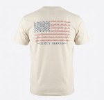 Additional picture of Dirty Marsh Heron Flag T-Shirt SMALL
