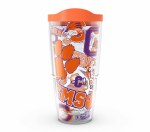 Additional picture of Clemson Tigers 24oz ALL OVER Tervis Tumbler