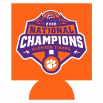 Clemson Tigers 2018 National Champs Can Koozie