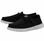 Additional picture of Hey Dude Ladies Wendy Slub CANVAS BLACK Ladies 5