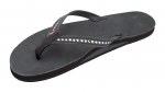 Additional picture of Rainbow Sandals Ladies Crystal BLACK LADIES MEDIUM