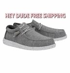 Additional picture of Hey Dude Wally Sport KNIT GREY Size 9