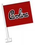 South Carolina Gamecocks Script Car Flag
