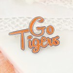 Additional picture of Clemson Tigers Go Tigers Lapel Pin