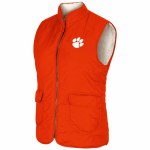 Additional picture of Clemson Tigers Ladies Reversible Vest SMALL