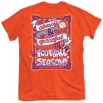 Additional picture of Clemson Tigers Classy til Football T-Shirt SMALL