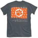 Additional picture of Clemson Tigers Grace of God T-Shirt SMALL