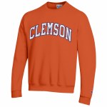 Additional picture of Clemson Tigers Champion ORANGE Fleece Crew SMALL