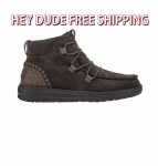 Additional picture of Hey Dude Ladies Eloise SUEDE JAVA Size 5