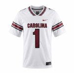 Additional picture of South Carolina Gamecocks NIKE 2026 WHITE Jersey SMALL