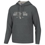 Additional picture of Local Boy Poly Fleece CHARCOAL/CREAM Hoodie 2XL
