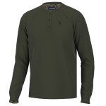 Additional picture of Local Boy Monroe Henley OLIVE Shirt X-LARGE
