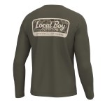 Additional picture of Local Boy Outfitters LONG Sleeve Heather Performance T-Shirt SMALL