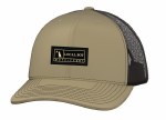 Additional picture of Local Boy Outfitters Woven Label Trucker Hat KHAKI/COFFEE