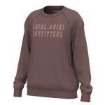 Additional picture of Local Girl Outfitters Cotton Crew ROSE Ladies X-SMALL