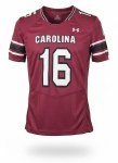Additional picture of South Carolina Gamecocks Under Armour LaNORRIS SELLERS Jersey Men's SMALL