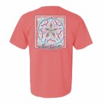 Additional picture of Southern Fried Cotton Painted Sand Dollar T-Shirt SMALL