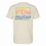 Additional picture of Southern Fried Cotton Feel Of The Ocean T-Shirt SMALL