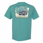 Additional picture of Southern Fried Cotton Surf Fishing T-Shirt SMALL