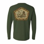 Additional picture of Southern Fried Cotton In Tall Grass LONG Sleeve T-Shirt SMALL