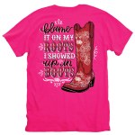 Additional picture of South Carolina Gamecocks Show N Boots T-Shirt SMALL