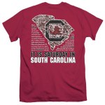 Additional picture of South Carolina Gamecocks Saturday in SC T-Shirt SMALL