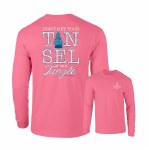Additional picture of Southernology Vintage Tree Tinsel LONG Sleeve T-Shirt SMALL