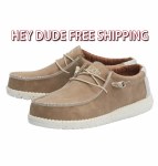 Additional picture of Hey Dude Wally Recycled Leather TRAVERTINE Size 8