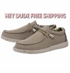 Additional picture of Hey Dude Men's Wally Sox CAMEL Size 7