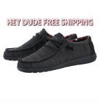 Additional picture of Hey Dude Wally Sox JET BLACK Size 9