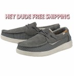 Additional picture of Hey Dude Men's Welsh GRIP STEEL GREY Size 8