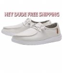 Additional picture of Hey Dude Ladies Wendy Chambray WHITE Ladies 5