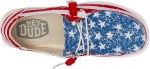 Additional picture of Hey Dude Ladies Wendy STAR SPANGLED Ladies 9