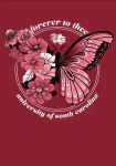 Additional picture of South Carolina Butterfly T-Shirt SMALL