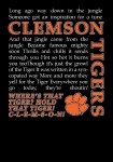 Additional picture of Clemson Tigers Fight Song T-Shirt SMALL