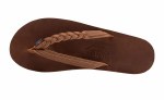 Additional picture of Rainbow Sandals Ladies Flirty Braid REDWOOD LADIES SMALL