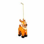 Additional picture of Clemson Tigers Reindeer Player Ornament