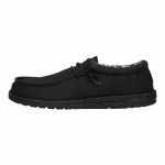 Additional picture of Hey Dude Wally Stretch CANVAS BLACK Size 11