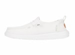 Additional picture of Hey Dude Ladies Wendy Chambray BRIGHT WHITE Ladies 9