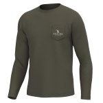 Additional picture of Local Boy Outfitters LONG Sleeve Heather Performance T-Shirt SMALL